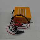 PZ.P 12V/24V Manual Car Battery Charger, 0-15A Arbitrarily Adjustable Trickle Charger, Auto Desulfator with Battery Repair, Battery Pulse Maintainer with Winter Mode for AGM GEL, Deep Cycle, Lead-acid