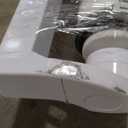 Paramondo 15.7'x9.8' Patio Awning Retractable Fully Assembled, Manual Sunshade Shelter Outdoor Deck Canopy Balcony Awning Cover - Premium Quality 280G Ployester Aluminum Frame, Grey with White Strips