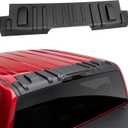 Rear Roof Protector for 2021-2025 Ford F150 Truck Cab Roof Protector Rear Spoiler Guard Shield Soft TPE Material for 2021 2022 2023 2024 2025 F-150 Exterior Accessories