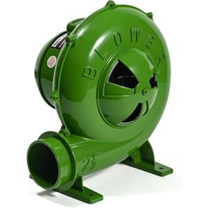 250W Blower Fan, 230CFM Electric Forge Blower, Blacksmith Forge Charcoal Chimney Starter, Air Mover Blower BBQ Fan, Centrifugal Blower 110V 2-1/2 Outlet