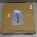 Drum Lampshade Set of 2, Lamp Shades for Table Lamps Floor Lamp, 13" Top X 13" Bottom X 10" High Black Large Line Fabric Lamp Shades, Easy Assembly Replacement Lampshades