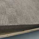FOSS Floors 7CDMN4015PK Crochet Peelnstick Tiles N40,Taupe,PK15 (24"L x 24"W)