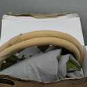 Blissful Diary Baby Play Gym & Activity Mat, Oversize Leaf Shaped Baby Play Mat w 6 Detachable Toys, Tummy Time Mat Promote Motor Skills & Sensory Development Mat, Newborn Infant Baby Essentials Gift