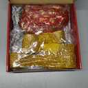 Christmas Decorations Lighted Gift Boxes, Set of 3 50 LED Light up Red Boxes with Bow, Suitable for Christmas Indoor Outdoor Decoration Xmas Tree Yard Decor(1 Pack)