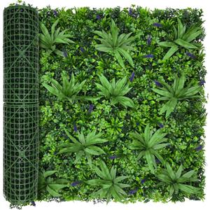 40"x120"(34 SQFT), Artificial Green Grass Wall Boxwood Plant Roll | UV Resistant Fake Leaves, Faux Ivy Privacy Hedge, Fence Screen Backdrop for Garden, Indoor Outdoor Wall Decor Covering