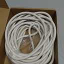 uxcell Foam Rubber Weather Seal Strip, 6.35mm(1/4") Diameter 10 Meters (32.81Ft) Long Round EPDM Rubber for DIY Gasket, Warehouse, Pads, Foam Tubing, Crafts, White