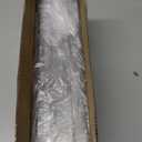 Nieifi Spice Rack Wall Mount, 4 Pack, Clear, Screw or Adhesive Installation, Spice Rack Organizer for Your Kitchen Cabinet or Pantry Door