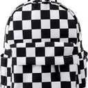 Deanfun Mini Backpack, Waterproof Small Backpack for Women & Girls (Checkered)