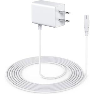 10V HV-270 Magic Wand Charger Compatible with Hitachi Magic Wand HV 270 Rechargeable Neck Massager, White Power Adapter with 5ft Long Cable
