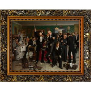 Akfado Vintage Gold Frame for 24x30 Canvas Paintings, 2.3 Wide Ornate Frame for Rococo Portraits French Country Landscape Art Show Exhibition, Christmas Thanksgiving Gift (No Front Cover & Backboard) Akfado Vintage Gold Frame for 24x30 Canvas Paintings, 2.3 Wide Ornate Frame for Rococo Portraits French Country Landscape Art Show Exhibition, Christmas Thanksgiving Gift (No Front Cover & Backboard)