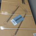 Walking Pad Treadmill, 6.2MPH Under Desk Walking Pad with 10% Incline, Treadmills for Home with Double Frame, 2.75HP Brushless Drive, 12 HIIT Programs, Remote Control, 350LBS Capacity (Black-Blue)