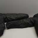 Easy-Going 100% Waterproof Loveseat Couch Cover, Dual Waterproof Sofa Cover, Stretch Jacquard Sofa Slipcover, Leakproof Furniture Protector for Kids, Pets, Dog and Cat (Loveseat, Black)