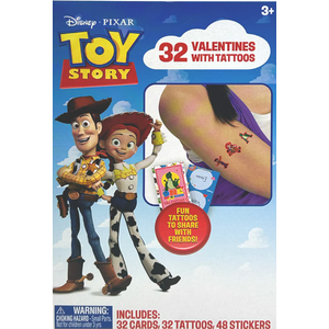 Exchange Cards Toy Story Tattoos 2 Pack
