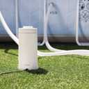 INTEX C530 Cartridge Filter Pump for Above Ground Pools: 530 GPH Pump Flow Rate - Auto Timer - HydroAeration Technology - Includes Type A Filter Cartridge - Turnover Rate/System Flow 475 GPH