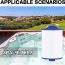 Spa Filter Compatible with 6CH-940, PWW50P3 (1.5" SAE Coarse Thread), FC-0359, 03FIL1400, 817-0050, 2 Pack