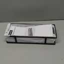 Adhesive Shower Caddy,Shower Shelves with Soap Holder and 12 Hooks,Rustproof No Drilling Bathroom Organizer and Storage,Black,3 Pack