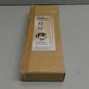 KORCCI Ivory Taper Candles 10 Inch - Set of 6 Long Candles, 8 Hours Long Burning, Smokeless & Unscented & Dripless, for Christmas Holiday Dcor, Weddings, Birthdays, Dinner, Rituals (Ivory)