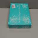 Lativ Blonde Wig With Bangs Long Wavy Curly Ombre Wig with Dark Root Synthetic Heat Resistant Wigs for Women Daily Party Use 26 Inches