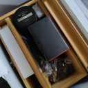 Cocktail Smoker Kit - Whiskey Smoker Kit with Smoking Gun, Smoker Box, 6 Flavors Wood Chips with Whiskey Stones & Ice Mold - Bourbon Old Fashioned Smoker Kit, Gifts for Men, Dad (Torch Not Required)