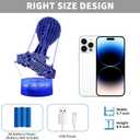 Battle bus Game Room Night Lights Lamp 3D LED Desk Table Light Remote Control & 16 Colors Battleroyal Players Modelling Birthday Holiday Christmas Festival Gift Ideas Decor for Boys Girls Teen