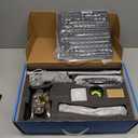 Shower System with Tub Spout 10 Inch Overhead Shower 4 Setting Handheld Spray Rough In Pressure Balance Valve Body with Trim Kit Wall Mounted Rainfall Bathtub Shower Faucet Set, Matte Black 10 Inch Original Model, with Tub Spout