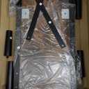 Dual-Monitor-Stand-Riser-For-Desk Adjustable Length 32-40 InchLarge Desktop Computer Monitor Riser For 2 ScreensDesk Shelf Organizer Riser Stand For Computer/Laptop/PC/Printer/TV Black