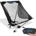 TREKOLOGY Ultralight Beach Chair, Lightweight Camping Chair for Backpacking, Hiking, and Travel - YIZI LITE