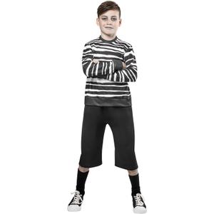 2 x Rubies Pugsley Kids Boys Costume Top and Pants, for Dress Up, Parties and Halloween