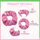 18PCS Witch Scrunchies Hairpin Sunglasses Pink and Green Cute Square Hair Clip Claws Sunglasses Accessories Hair Tie for Princess Witch Party Gifts
