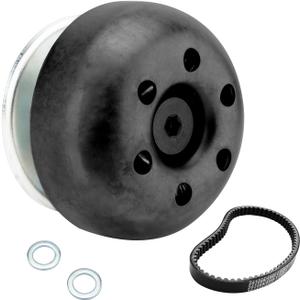 Super 30 Series Torque Converter Driver Clutch With Belt, Compatible With Predator 224 212cc 196cc, Honda, Briggs Stratton Engines, Coleman Baja Massimo Mini Bikes, Black, 30 Series TAV Kits 3/4" Bore
