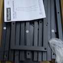 Hoctieon Corner Shelf, 5-Tier Corner Bookshelf, Rustic Ladder Shelf, Industrial Display Stand for Living Room, Kitchen, Home Office, Balcony, Small Space, Metal Frame, Rustic Brown