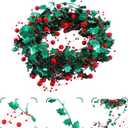 Christmas Tinsel Wire Garland Craft Party Accessory Xmas Tree Decorations Holiday Home Decor Wedding Birthday Party Supplies