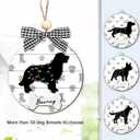 Basset Hound Ornament for Christmas Tree, 2024 Basset Hound Dog Ornament Personalized, Basset Hound Dog Christmas Tree Ornament, Christmas Keepsake for Dog Owner Dog Mom, Custom Gifts for Pet Lovers