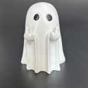 Halloween Ghost Statue Figurine - Small Spooky Halloween Cute Ghost Statue