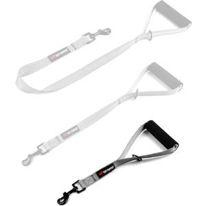 Tuff Pupper Service Dog Leash With Handle for Large Dogs | 12 Inch | Perfect for Service Harness & Training | Traffic Handle With Padding | Short Coupler
