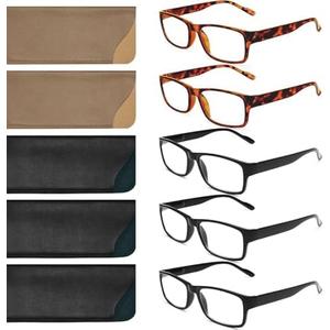 Gaoye Reading Glasses Men/Women, Eyeglasses, Blue Light Readers for Men/Women, Computer Eye Glasses, Cheaters, +1.25