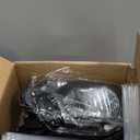 Headlight Assemblies Compatible with 2012 2013 2014 2015 Toyota Tacoma 12 13 14 15 Tacoma Headlights Headlamp[ DOT and SEA][Halogen Type][Passenger & Driver Side] Black Housing Clear