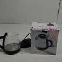 Chefman 1L Electric Tea Kettle with LED Lights, Automatic Shut Off, Removable Lid, Boil-Dry Protection, Hot Water Electric Kettle Water Boiler, Electric Kettles for Boiling Water