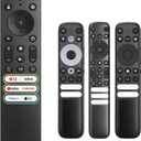 Replacement Remote Only for TCL-Google-TV-Remote-Control, for TCL 4K Google Smart TV UHD HDR QD-MINI-LED QLED