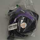 Perperqer Dog Harness, No-Pull Pet Harness with 2 Leash Clips, Adjustable Soft Padded Dog Vest, Reflective No-Choke Pet Oxford Vest with Easy Control Handle for Large Dogs, Purple, L