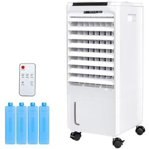 CAYNEL Portable Air Conditioners,Evaporative Air Cooler w/7H Timer for Auto-Off,4 Modes & 3 Speeds,1.85-Gal Tank Windowless Air Conditioner,Swamp Cooler Air Conditioner for Room Bedroom Outdoor Indoor