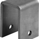 2 PCS Weld On Trailer Leaf Spring Hanger Fit 2" Wide Slipper Springs, 4-3/8" Tall