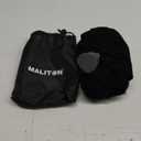 Maliton Inflatable Travel Foot Rest Pillow, Toddler Airplane Bed, Car Seat Foot Rest for Kids, Adjustable Height Leg Rest Pillow for Airplane, Home, Office(Black, 1 Pack)