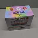 24 Colors Tie Dye Kit, Tie Dye Set for Kids, Pre-Filled Bottles, Non Toxic Permanent Fabric Dye Art Set, Easy DIY Fabric Art - Create Fun (24 Colors)