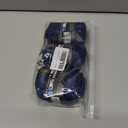 Wildarms Coolmax Bamboo Viscose Compression Running Socks for Men 3 Pairs Athletic Anti Blister Socks Cushioned Ankle Socks (Blue)