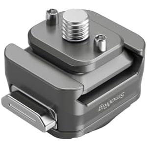 SmallRig HawkLock H21 Universal Quick Release Mount Plate Kit, Dual-Direction QR-Slide NATO Rail with Anti-Deflection 1/4"-20 Screw, Load up to 5kg / 11lb for Cameras, Monitors, Action Cameras - 4491
