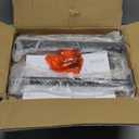 TV Tray Side Table Sofa Tray for Couch Heavy Metal Base Swivel/Adjustable Height, Sofa Bed Bathroom Living Room, Study TV Tray C Shaped End Table Food Snack Trays for Eating Small Spaces (11.8*15.7 in, Brown)