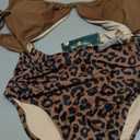 Blooming Jelly Womens One Piece Swimsuit Tummy Control Bathing Suit Sexy Flattering Cheeky High Cut Out Cute Ladies Swimwear L