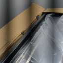 XXXL Stainless Steel Cat Litter Box with High Sides, 28" L x 20" W x 14" H Extra Large Litter Box for Big Cats and Multiple Cats, Enclosure Cat Litter Pan with Anti-Urine Leakage, Easy Clean (Grey)