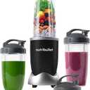 NutriBullet Pro 900W Single-Serve Blender Exclusive Bundle (Black Stainless)
